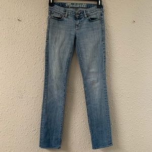 Madewell Vintage Rail Straight Jean size 24 X 32